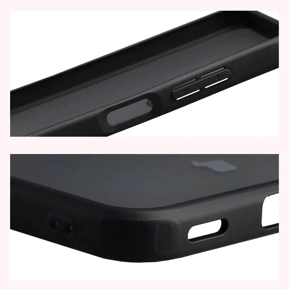 Kryt Bizon Case Angelo Samsung Galaxy A17 5G smoked with a black frame