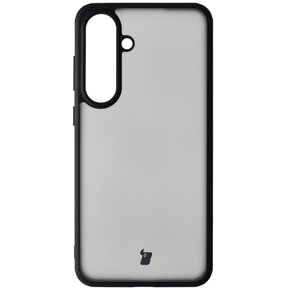 Kryt Bizon Case Angelo Samsung Galaxy S25 FE smoked with a black frame