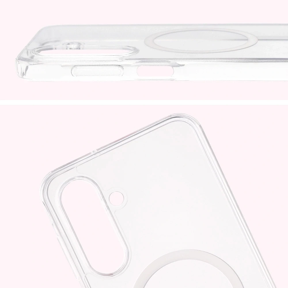 Kryt Bizon Case CrystalO Magnetic Samsung Galaxy A17 5G clear