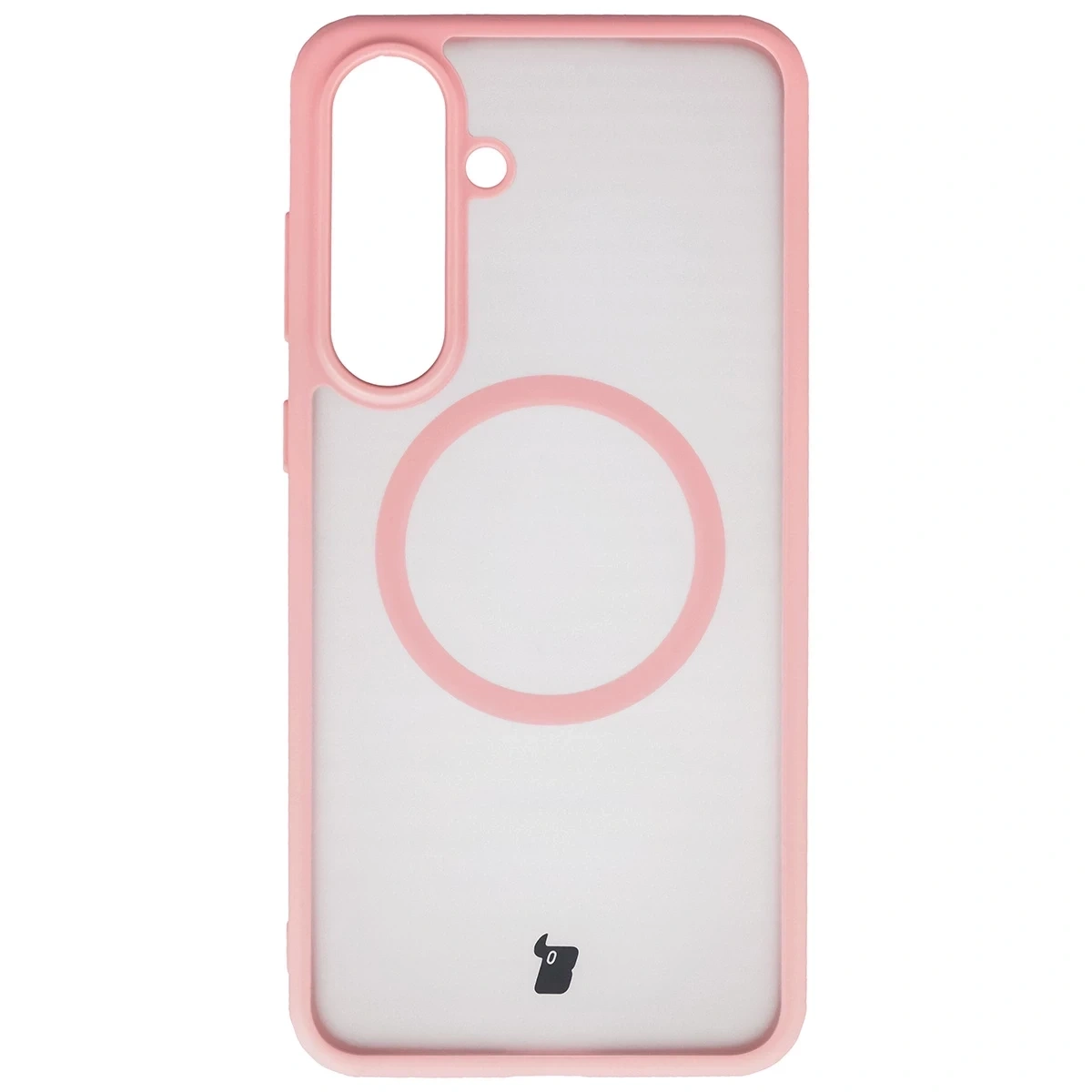 Kryt Bizon Case MatteO Magnetic Samsung Galaxy S25 FE smoky light pink