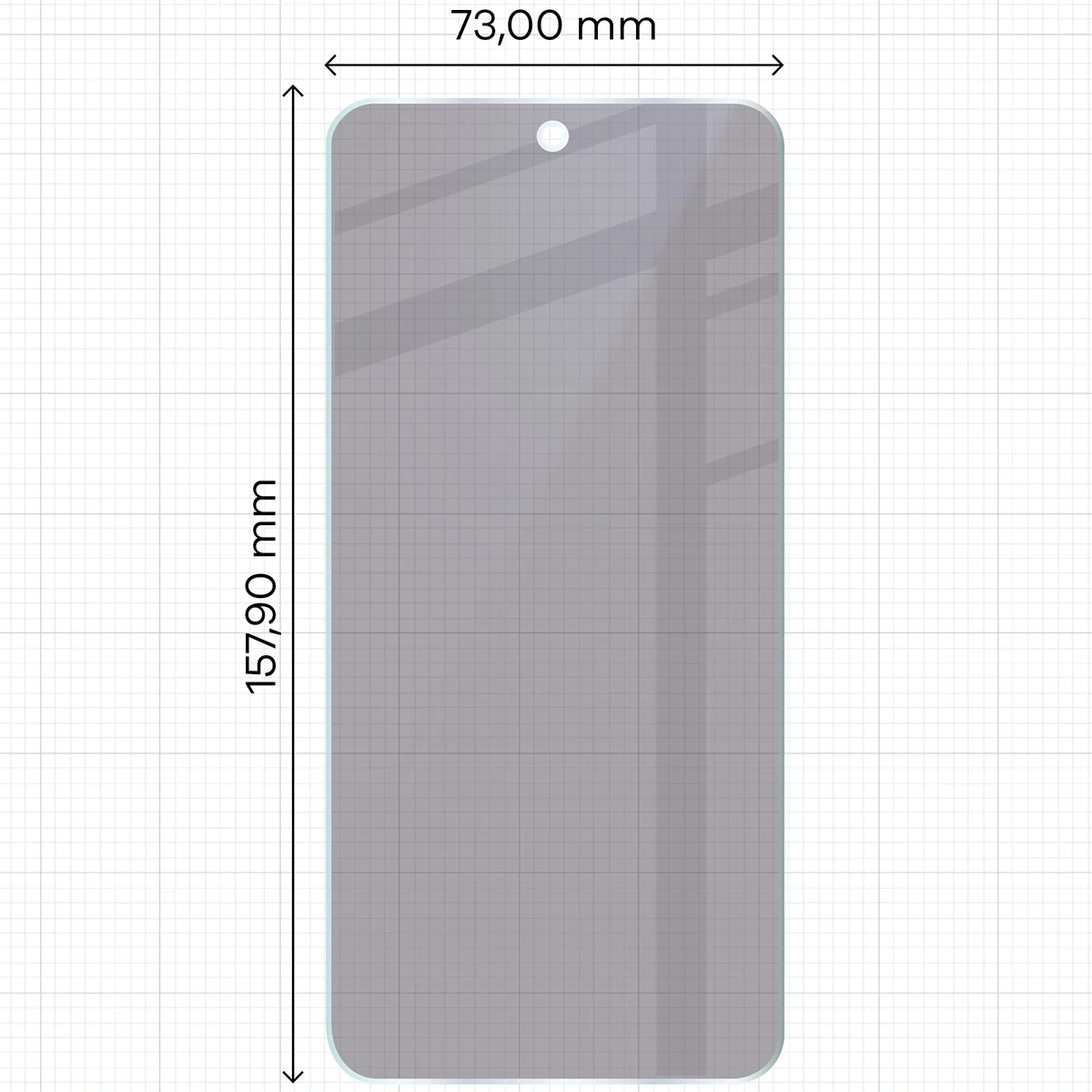 Ochranné sklo Bizon Glass Mule Shadow Nothing Phone (3) matte