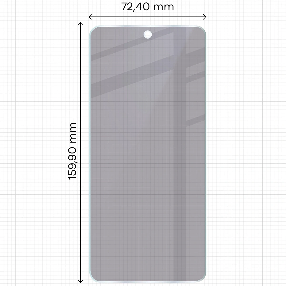 Ochranné sklo Bizon Glass Mule Shadow OnePlus Nord CE5 5G matte