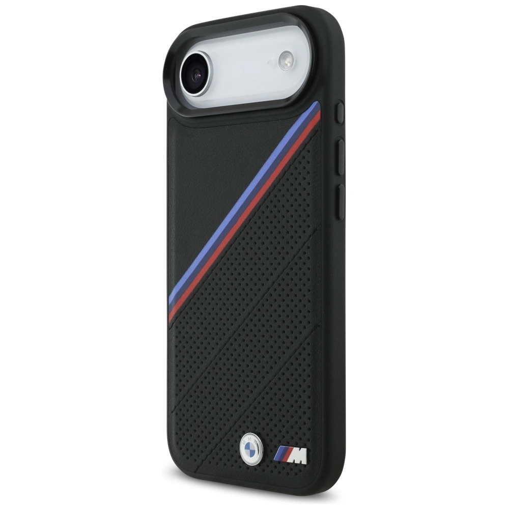 Kryt BMW M Tricolor Metal Logo MagSafe Apple iPhone Air black