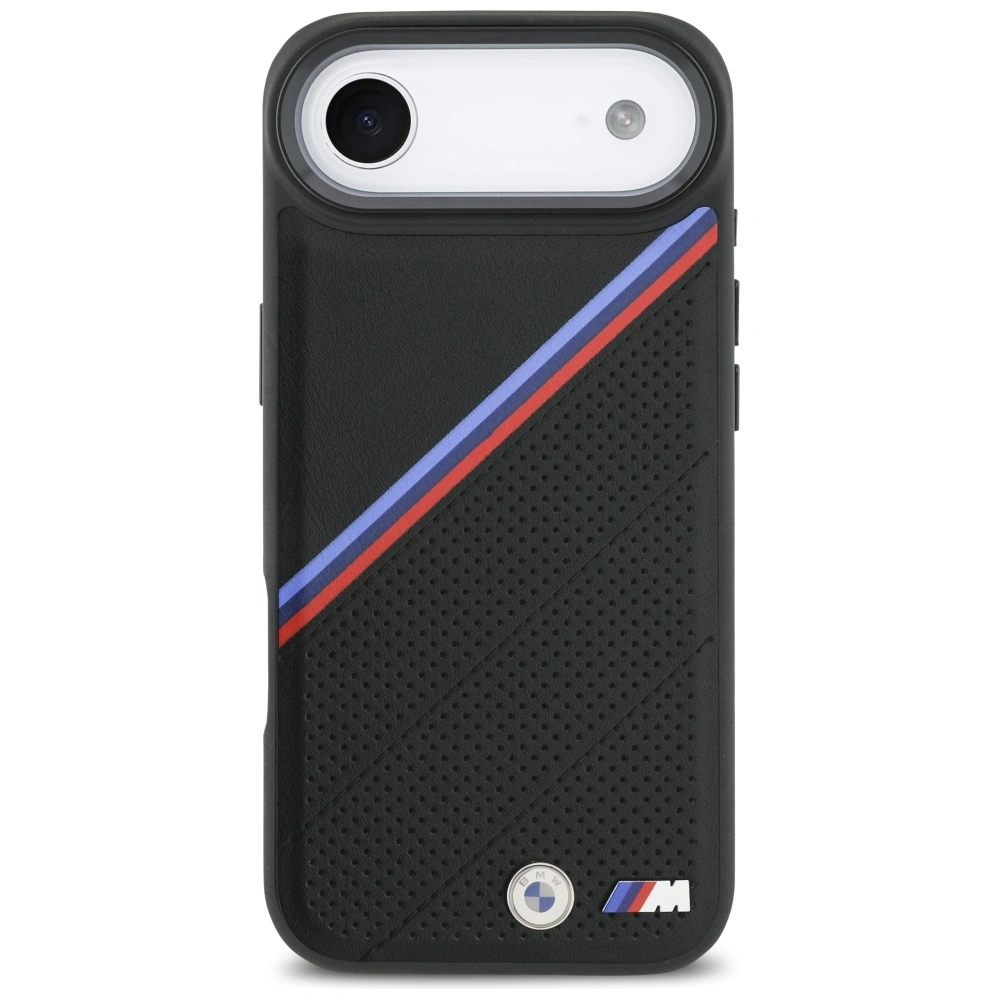 Kryt BMW M Tricolor Metal Logo MagSafe Apple iPhone Air black