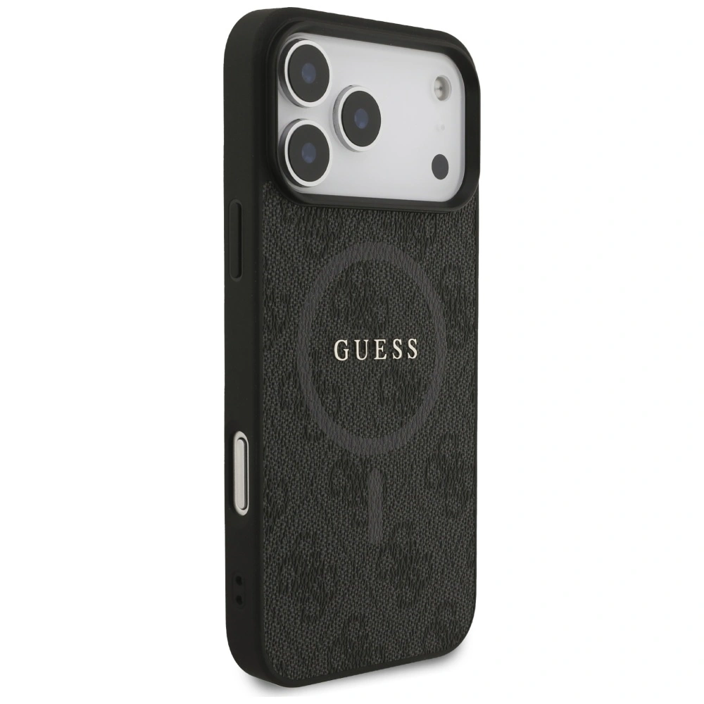 Kryt Guess 4G Ring Classic Logo MagSafe Apple iPhone 17 Pro Max black