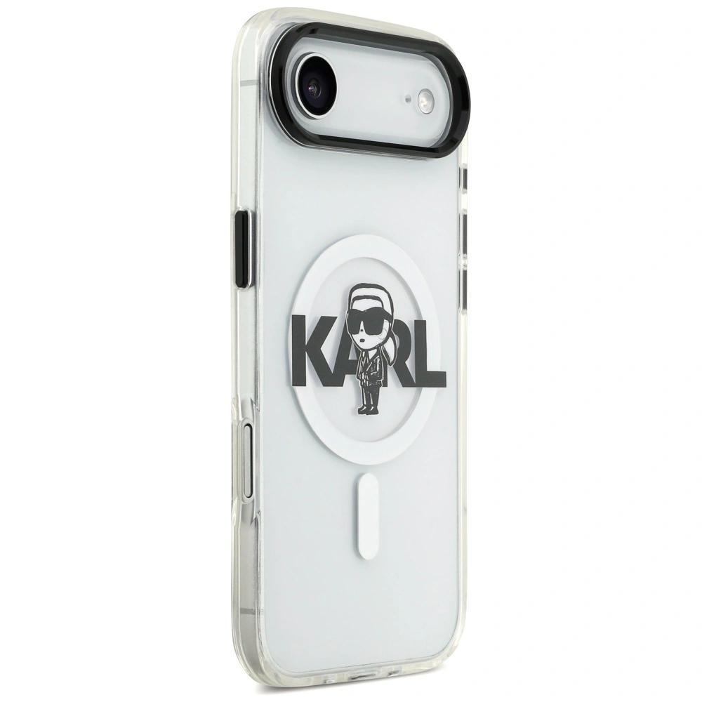 Kryt Karl Lagerfeld IML Karl Sketch Logo MagSafe Apple iPhone Air clear