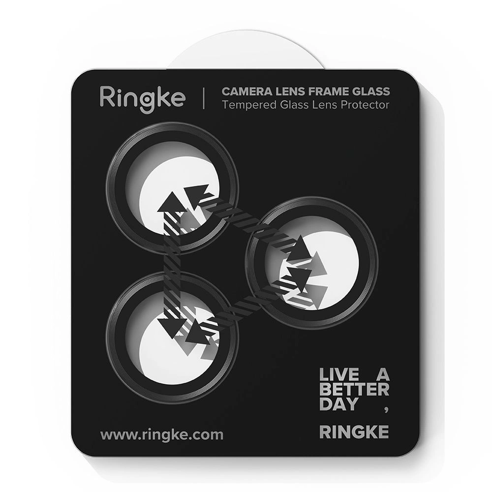 Kryt Ringke Camera Frame Protector Apple iPhone 17 Pro / 17 Pro Max Black [2 PACK]