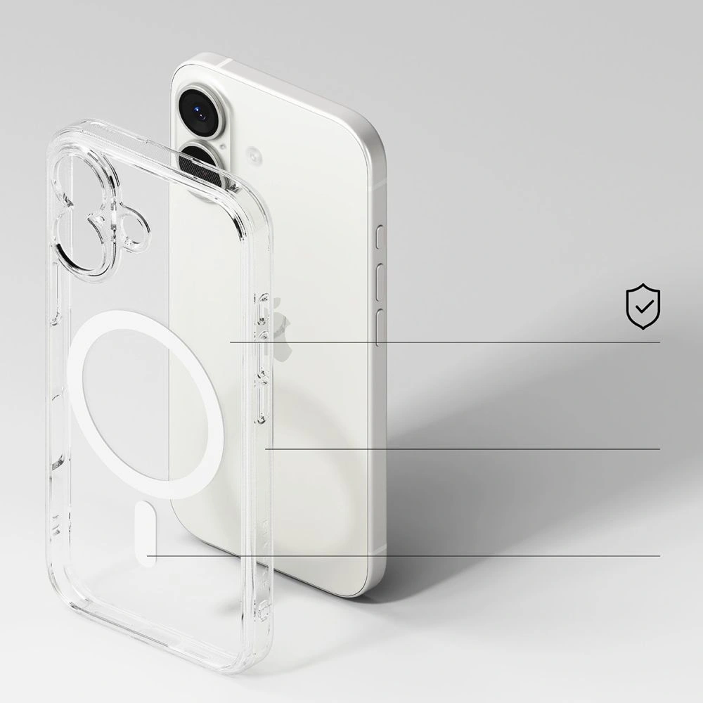 Kryt Ringke Fusion Magnetic MagSafe Apple iPhone 17 Clear