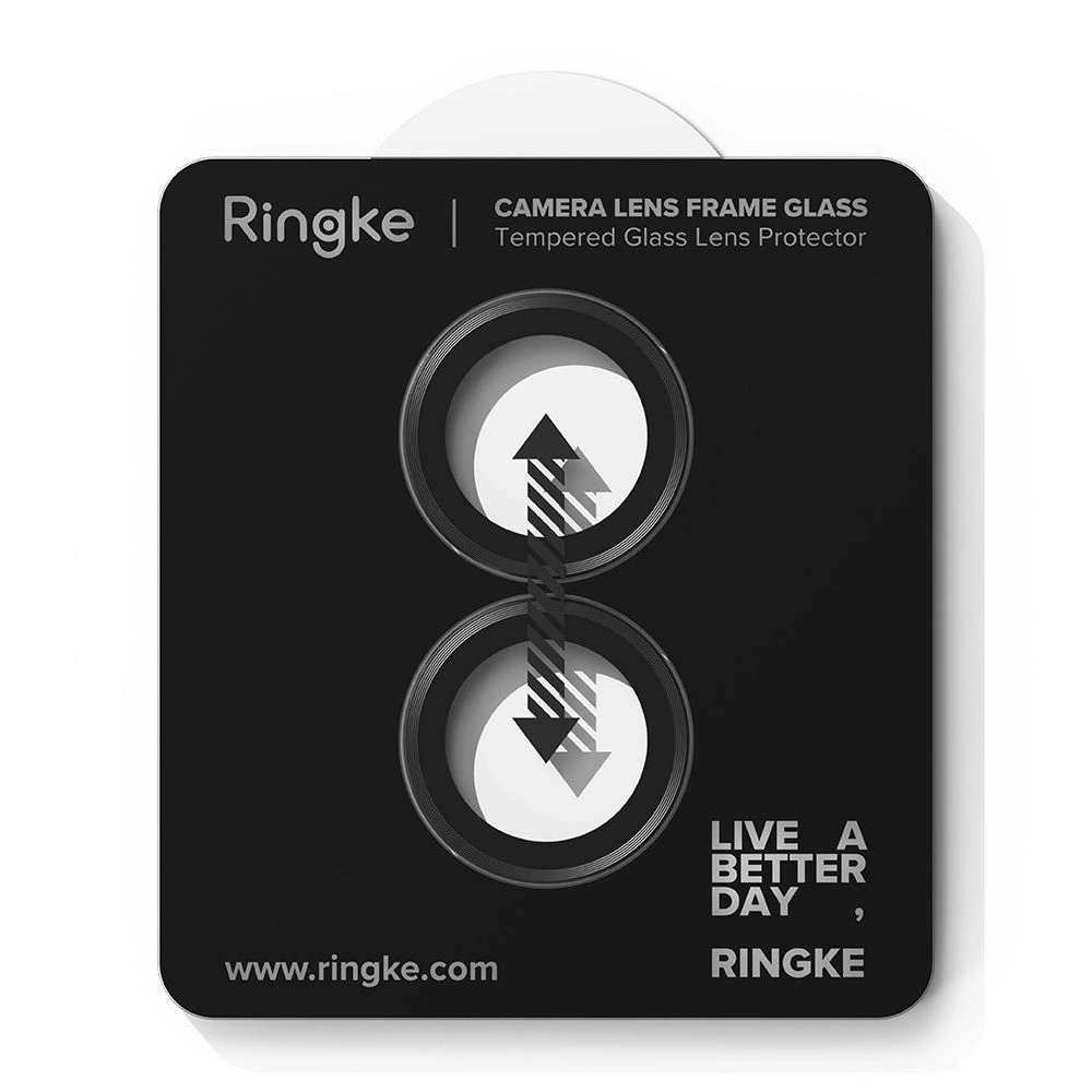 Kryt Ringke Camera Frame Protector Apple iPhone 17 Black [2 PACK]