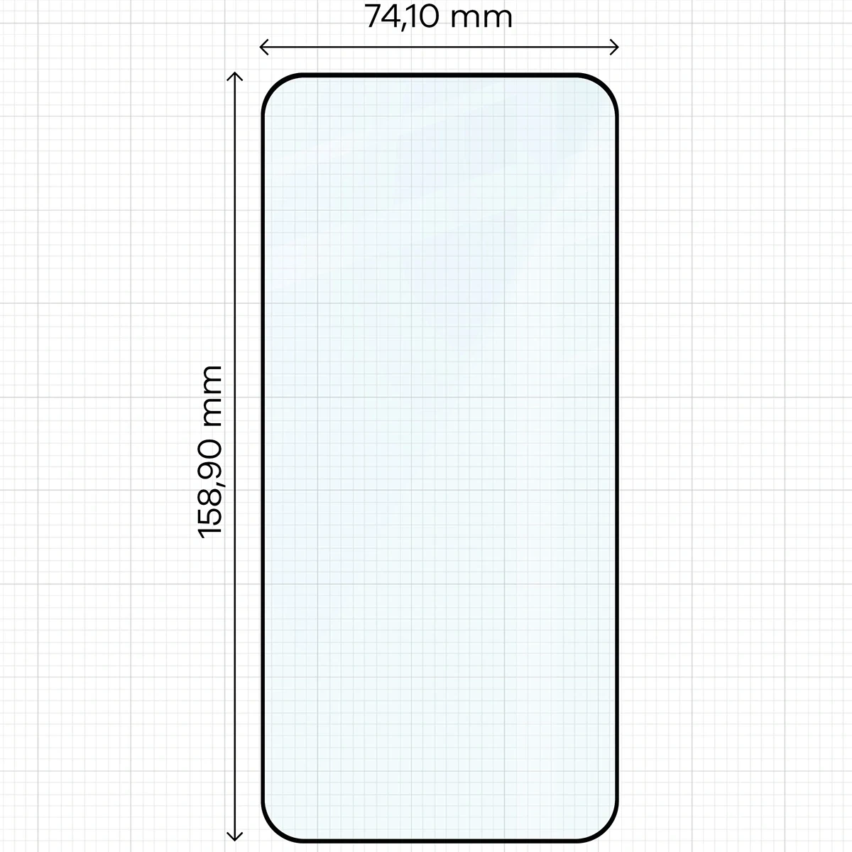 Ochranné sklo Bizon Glass Edge 2 Xiaomi 15T / 15T Pro black frame