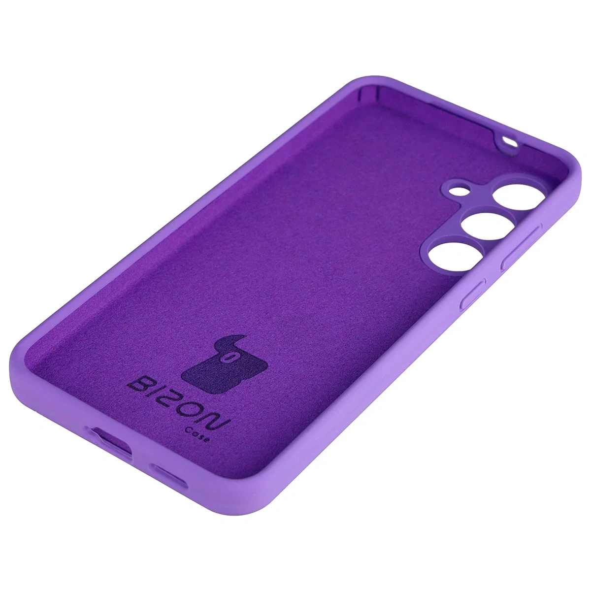 Kryt Bizon Soft Case Samsung Galaxy S25 FE purple