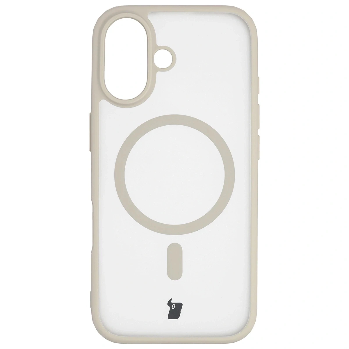 Kryt Bizon Case MatteO Magnetic Apple iPhone 17 smoky beige
