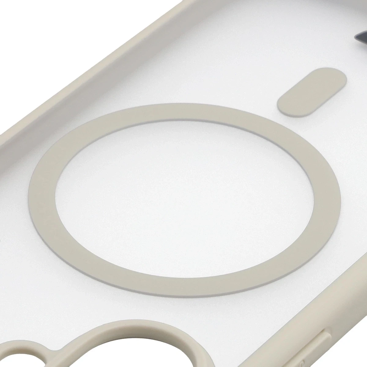 Kryt Bizon Case MatteO Magnetic Apple iPhone 17 smoky beige