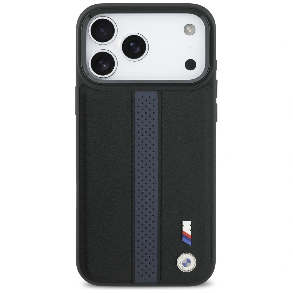 Kryt BMW M Perforated Stripe Logo MagSafe Apple iPhone 17 Pro Max blue