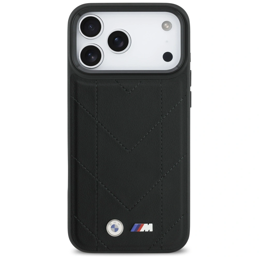 Kryt BMW M Quilted Logo MagSafe Apple iPhone 17 Pro Max black