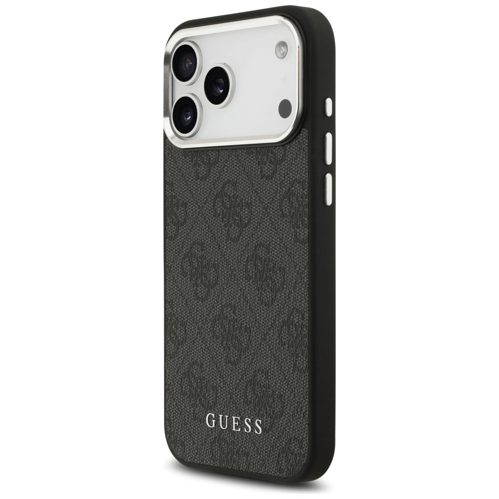 Kryt Guess 4G Classic Logo MagSafe Apple iPhone 17 Pro Max black