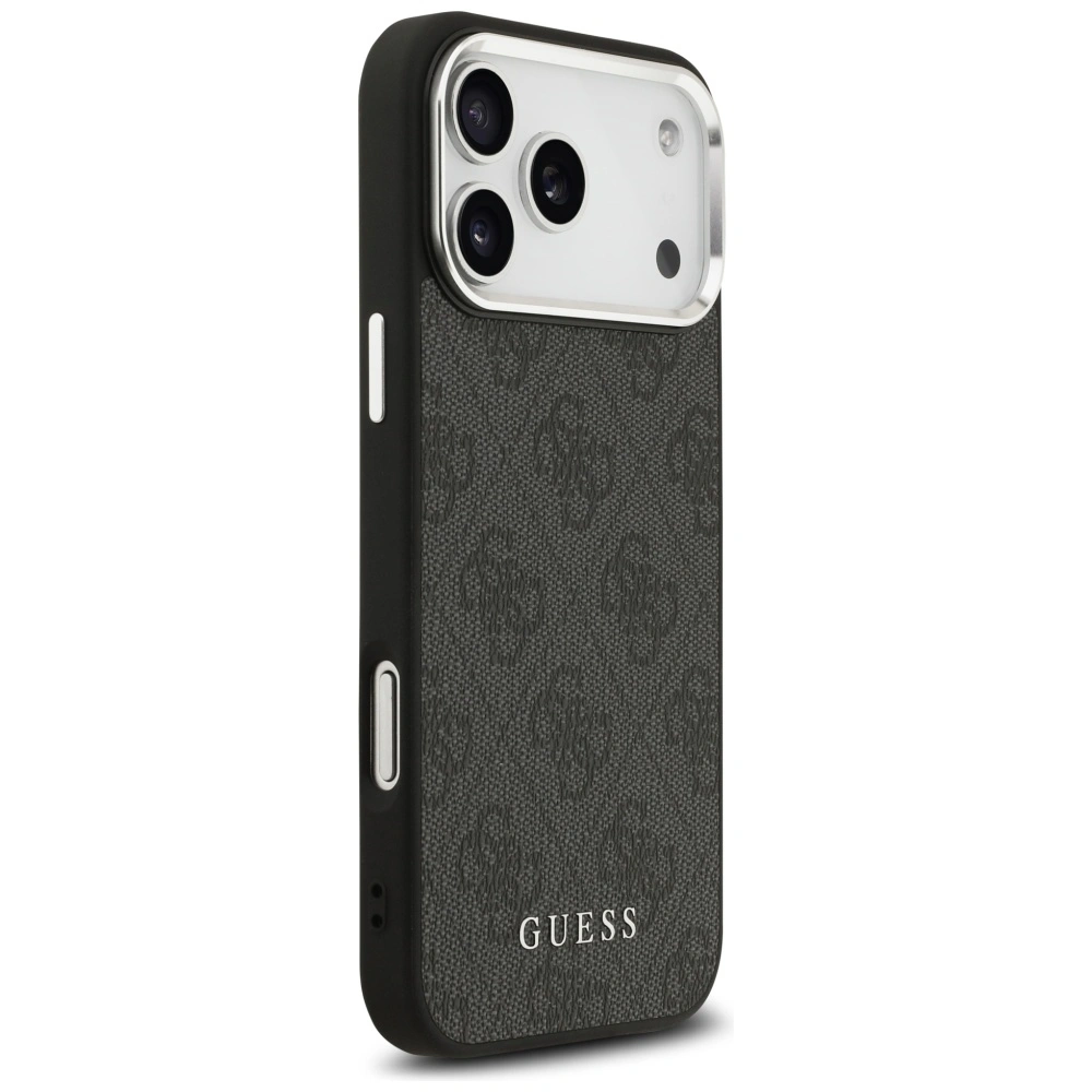 Kryt Guess 4G Classic Logo MagSafe Apple iPhone 17 Pro Max black