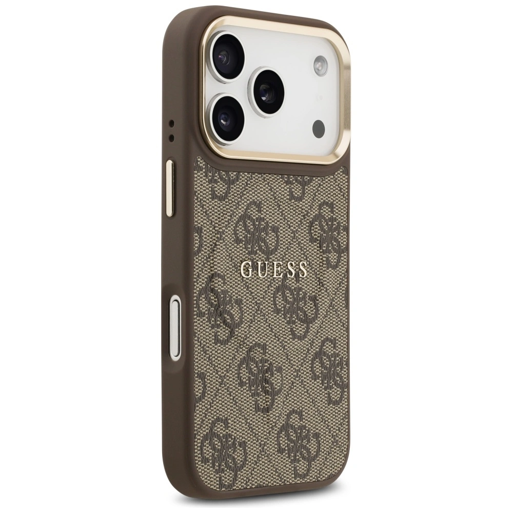Kryt Guess 4G PU Classic Logo MagSafe Apple iPhone 17 Pro brown
