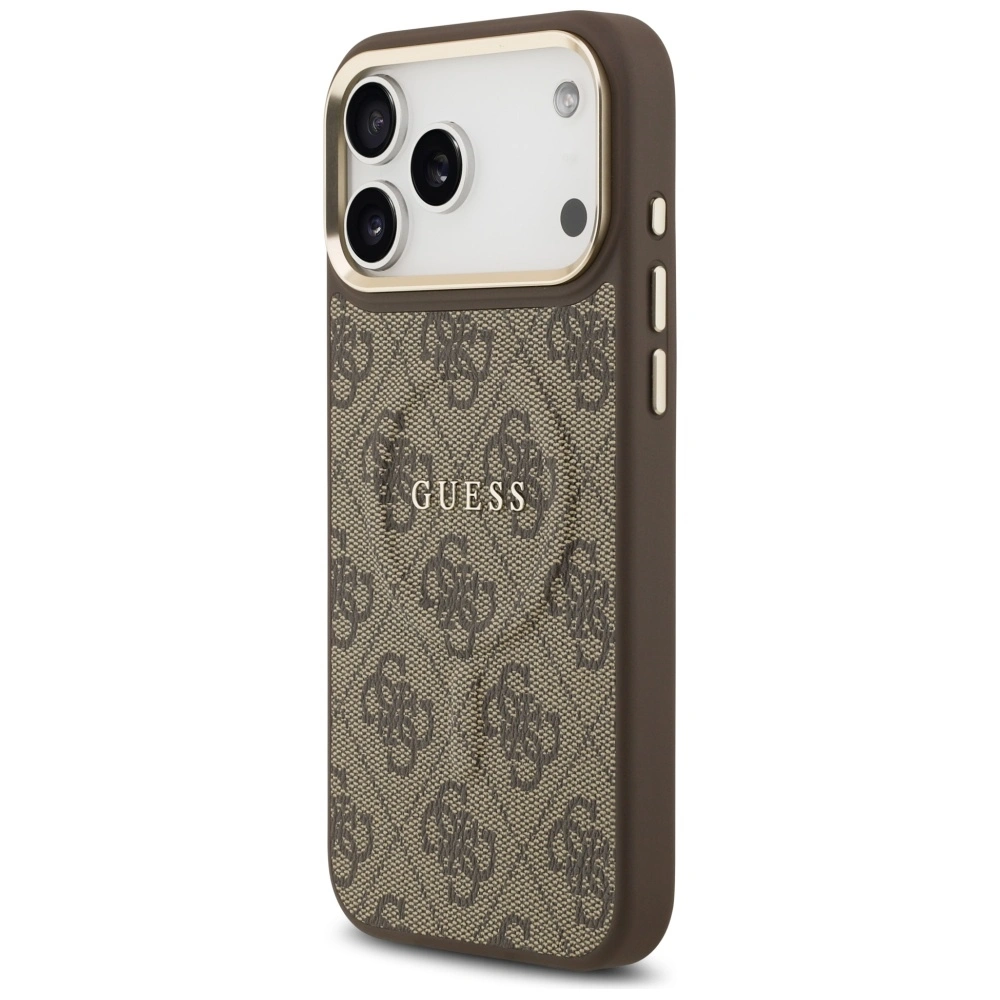 Kryt Guess 4G PU Classic Logo MagSafe Apple iPhone 17 Pro Max brown