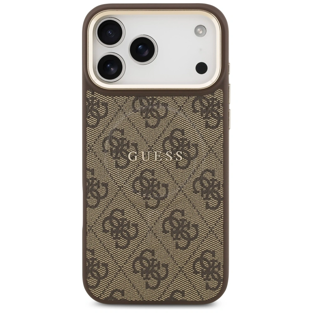 Kryt Guess 4G PU Classic Logo MagSafe Apple iPhone 17 Pro Max brown