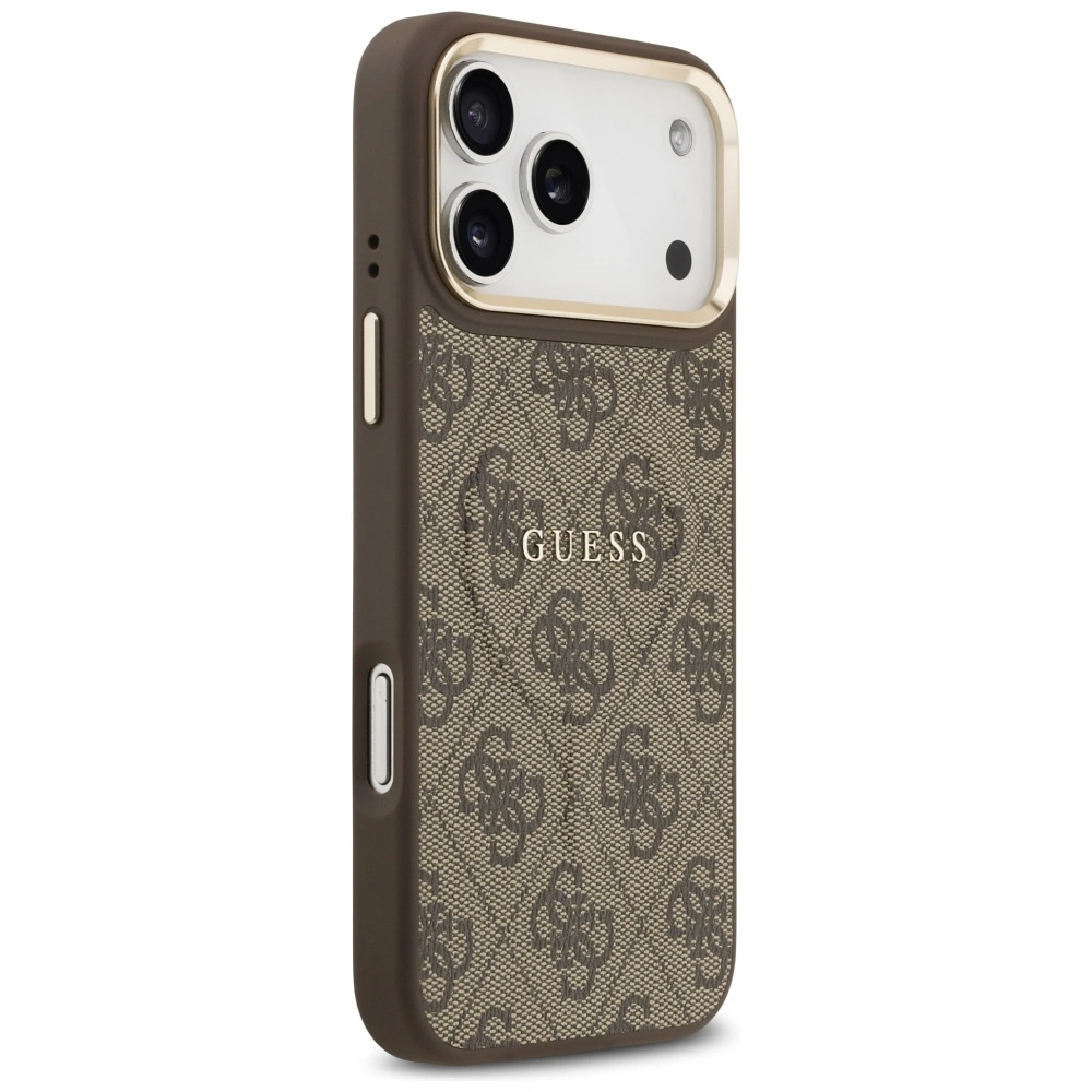 Kryt Guess 4G PU Classic Logo MagSafe Apple iPhone 17 Pro Max brown