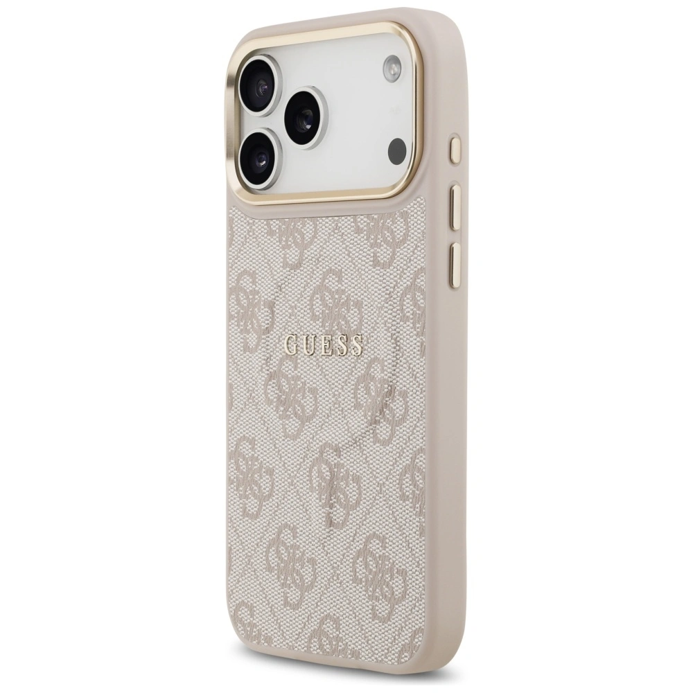 Kryt Guess 4G PU Classic Logo MagSafe Apple iPhone 17 Pro Max pink