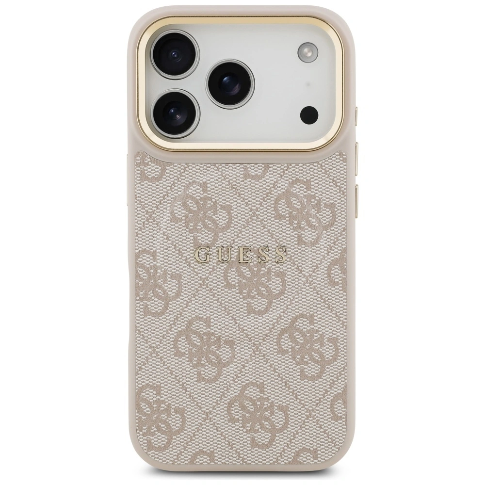 Kryt Guess 4G PU Classic Logo MagSafe Apple iPhone 17 Pro pink