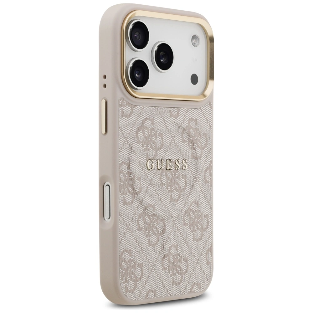 Kryt Guess 4G PU Classic Logo MagSafe Apple iPhone 17 Pro pink