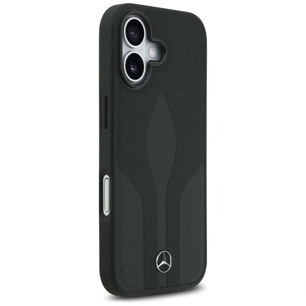 Kryt Mercedes Leather The Move MagSafe Apple iPhone 17 black