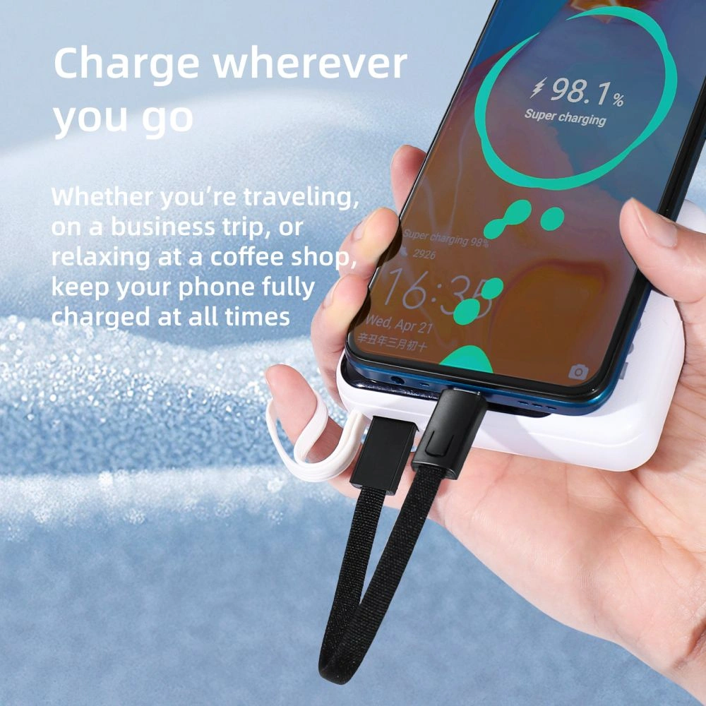 Tech-Protect Ultraboost DNA Keychain USB-C / USB-C Cable PD 60W / 3A Iron Grey