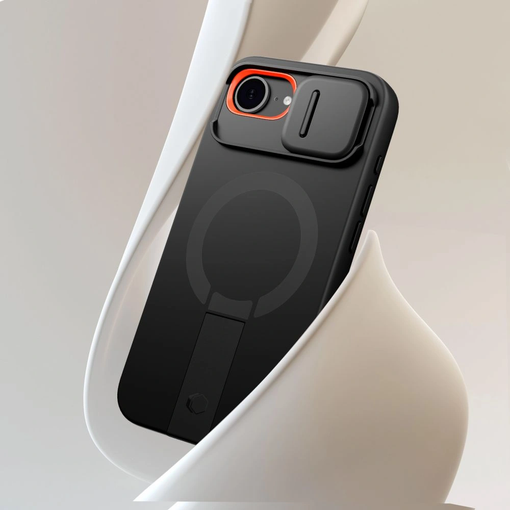 Kryt Tech-Protect Kevlar Aura MagSafe Apple iPhone 17e / 16e Black