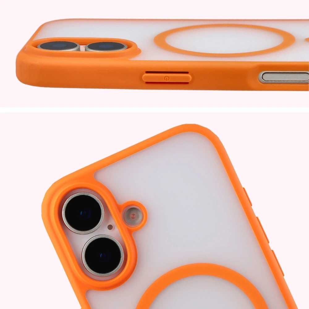 Kryt Bizon Case MatteO Magnetic Apple iPhone 17 smoky orange