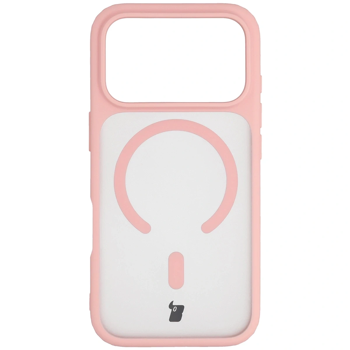 Kryt Bizon Case MatteO Magnetic Apple iPhone 17 Pro smoky light pink