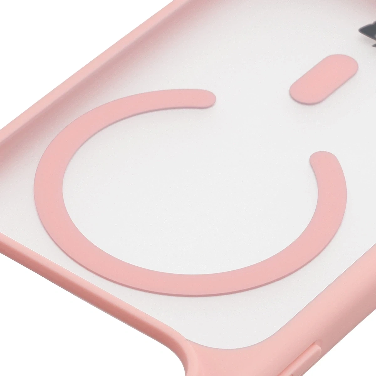 Kryt Bizon Case MatteO Magnetic Apple iPhone 17 Pro smoky light pink