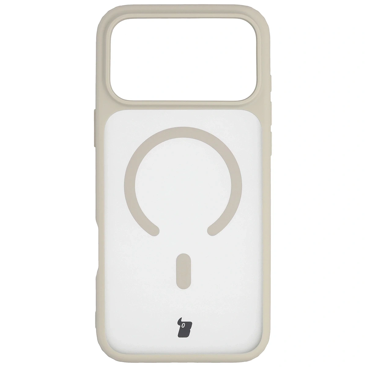 Kryt Bizon Case MatteO Magnetic Apple iPhone 17 Pro Max smoky beige