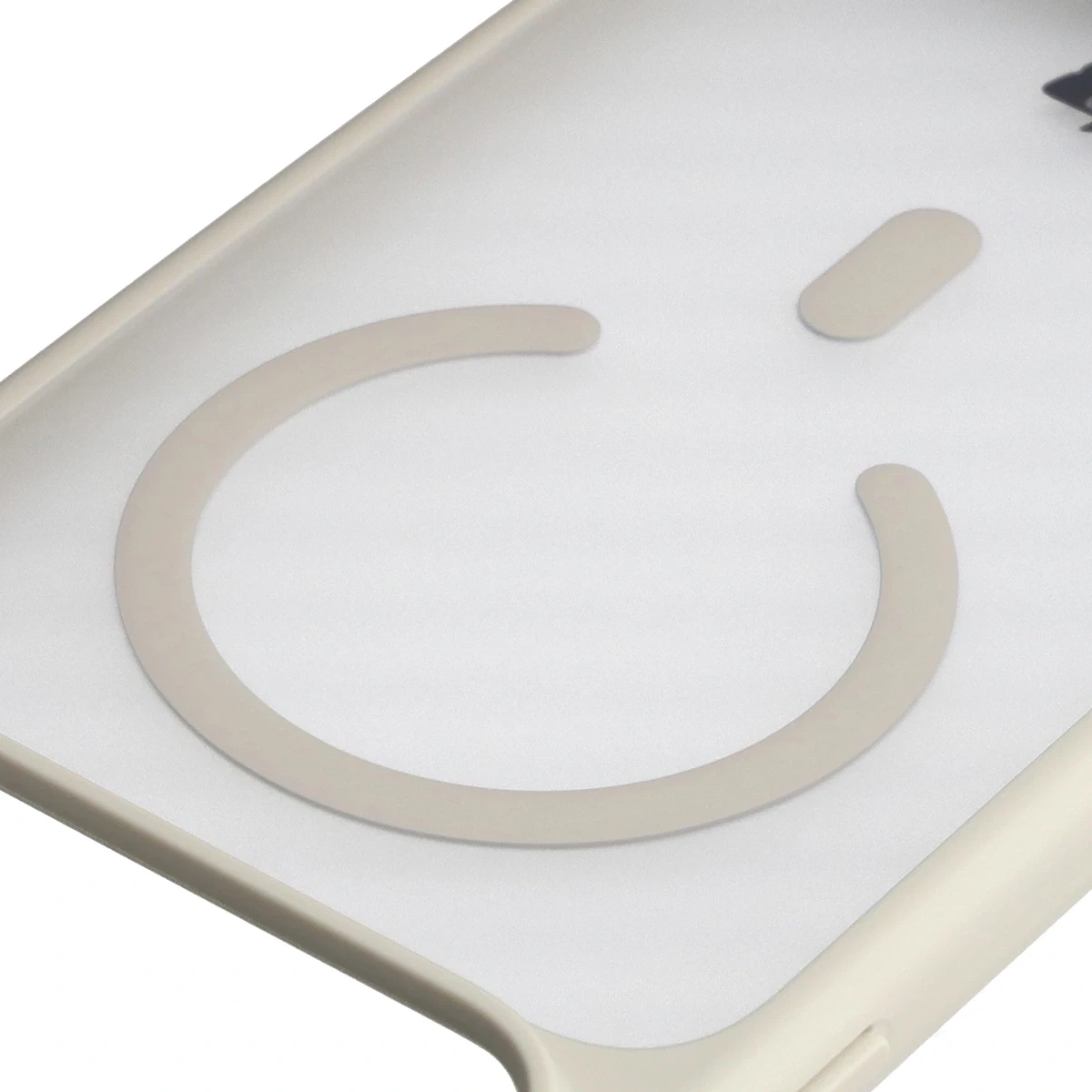 Kryt Bizon Case MatteO Magnetic Apple iPhone 17 Pro Max smoky beige