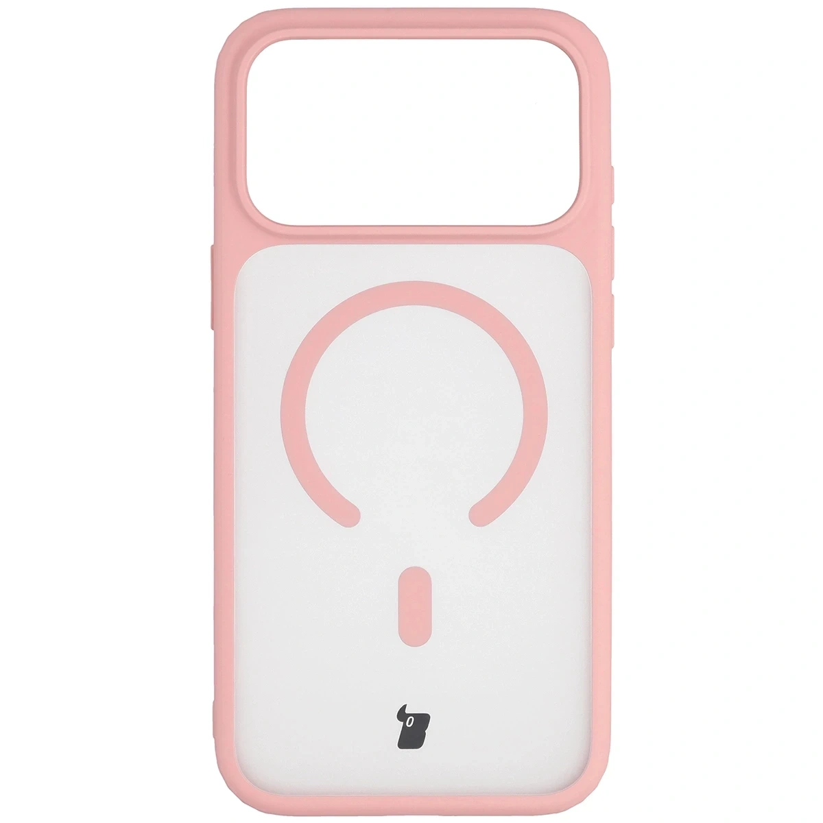 Kryt Bizon Case MatteO Magnetic Apple iPhone 17 Pro Max smoky light pink