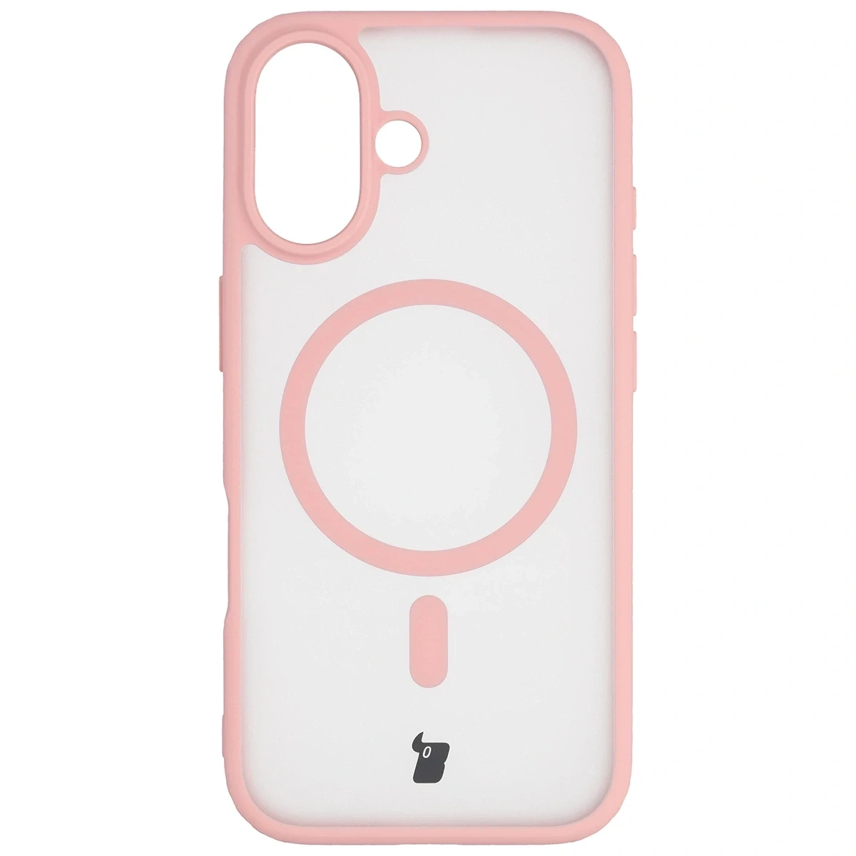 Kryt Bizon Case MatteO Magnetic Apple iPhone 17 smoky light pink
