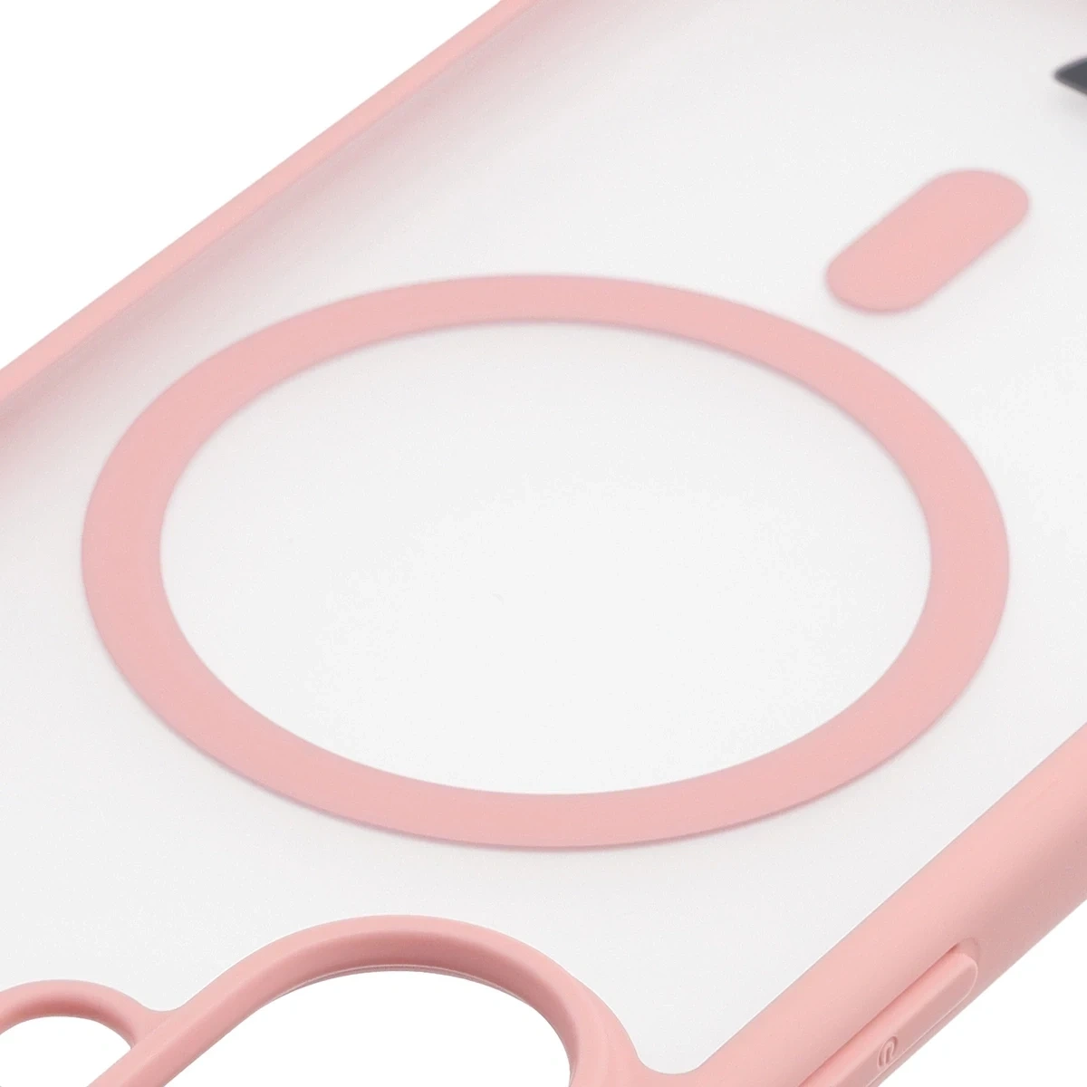 Kryt Bizon Case MatteO Magnetic Apple iPhone 17 smoky light pink