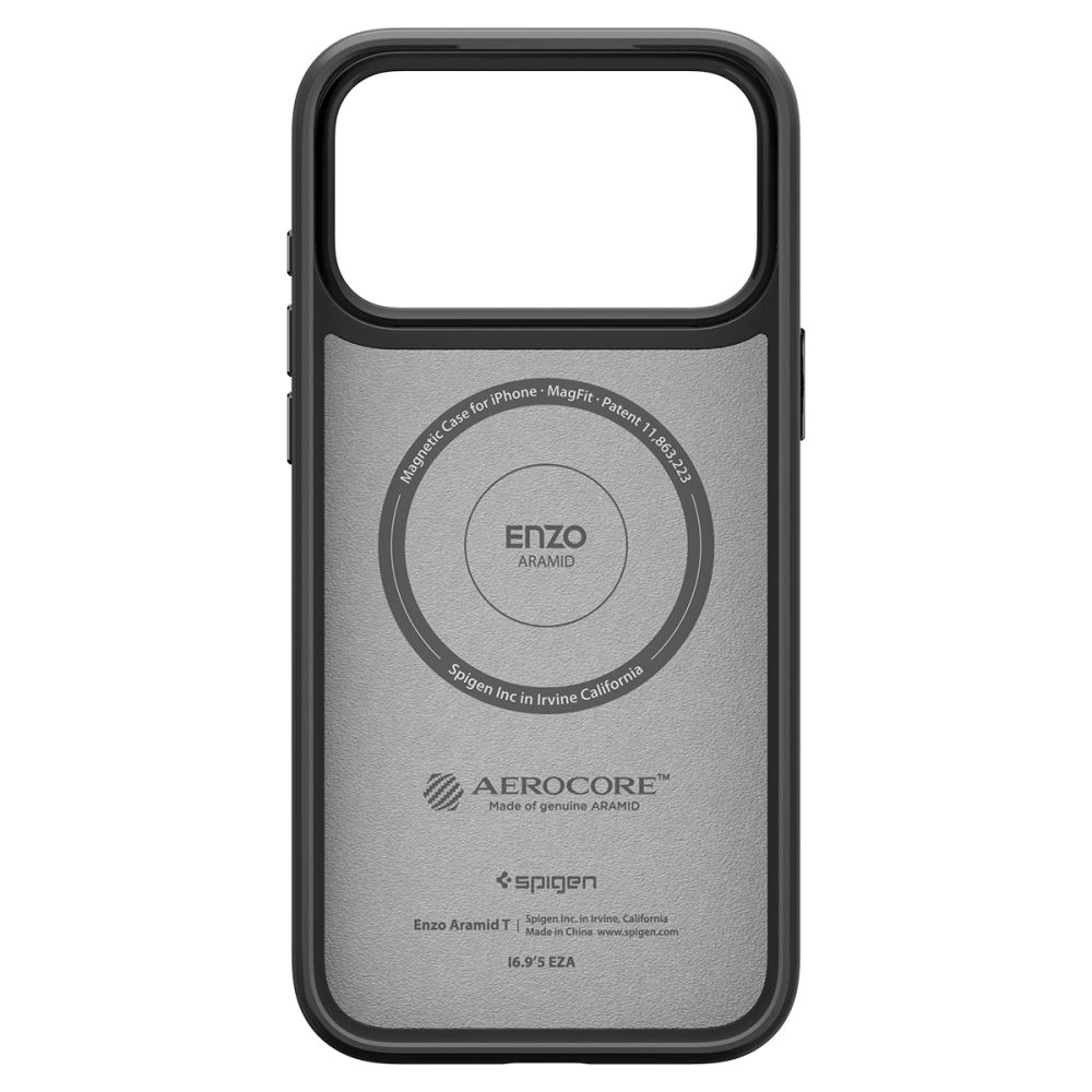 Kryt Spigen Enzo Aramid T Mag MagSafe Apple iPhone 17 Pro Black