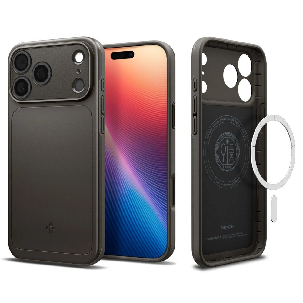 Kryt Spigen Thin Fit Mag MagSafe Apple iPhone 17 Pro Gunmetal