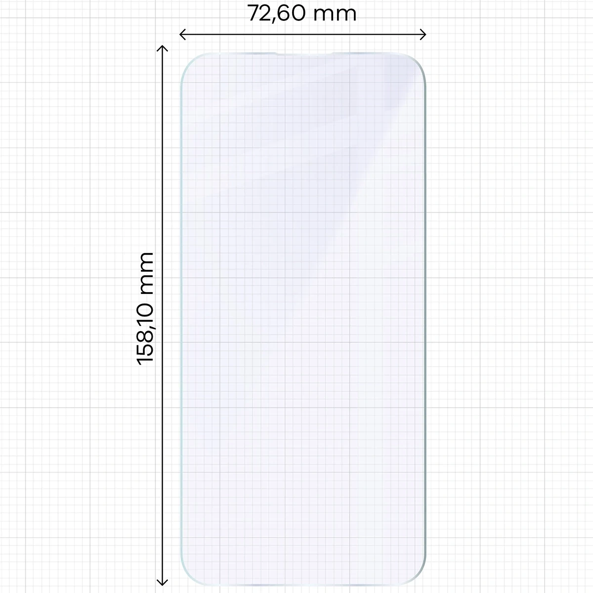 Ochranné sklo Bizon Glass Mule Apple iPhone 17 Pro Max