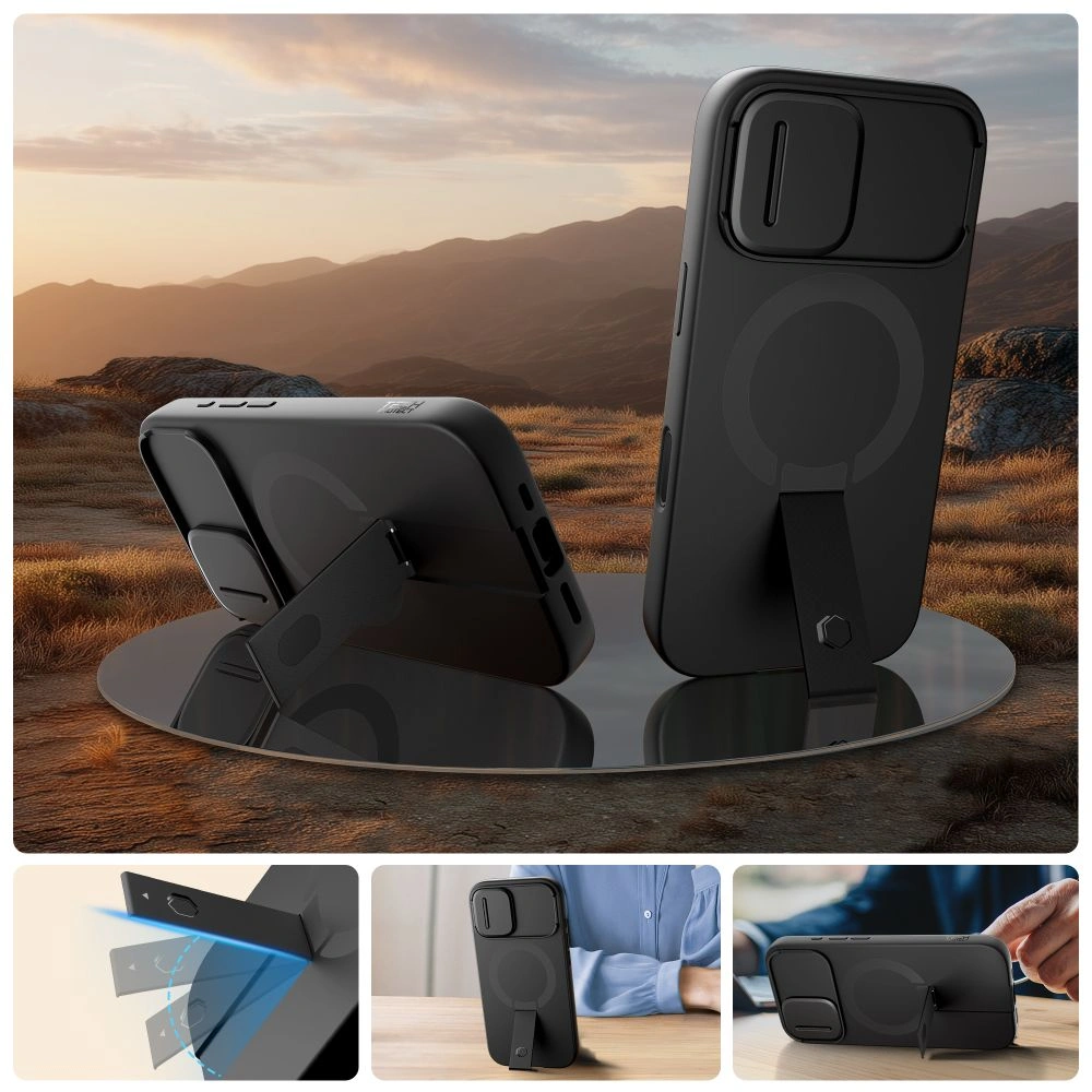 Kryt Tech-Protect Kevlar Aura MagSafe Apple iPhone 17 Black