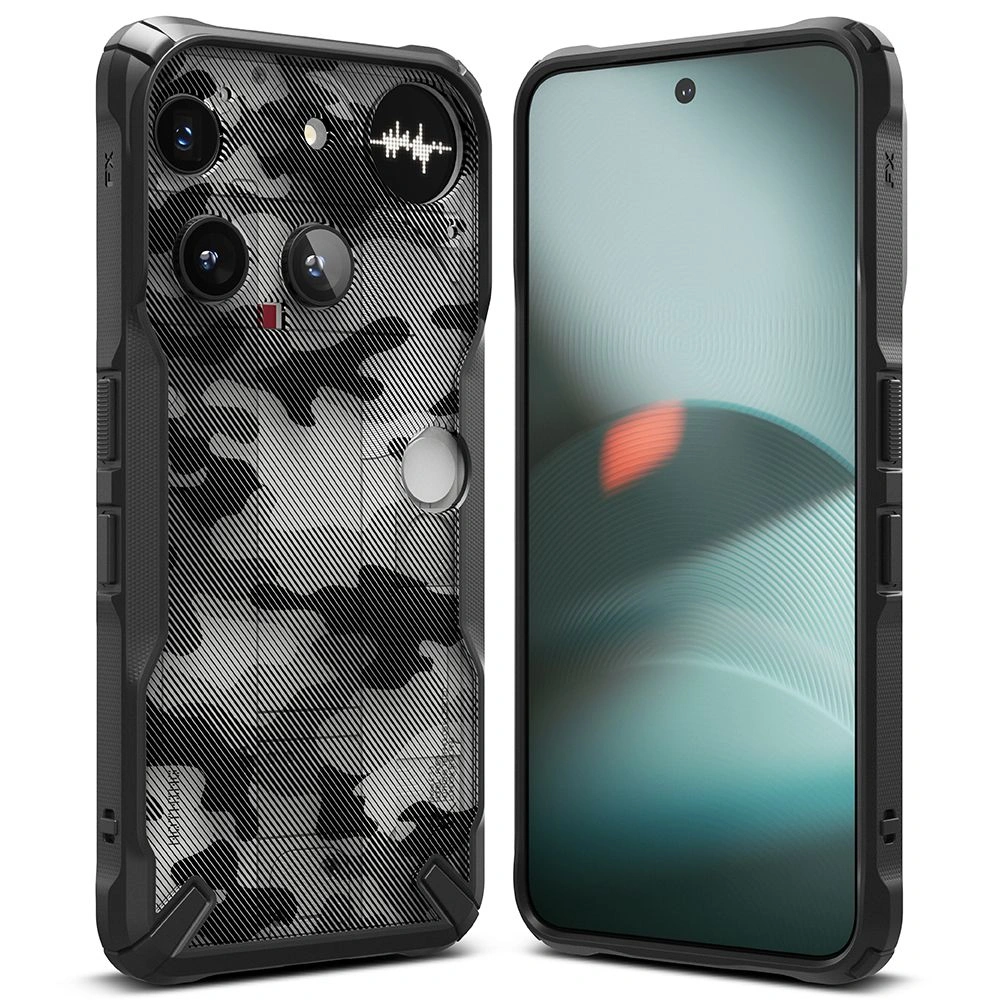 Kryt Ringke Fusion-X Nothing Phone (3) Camo Black