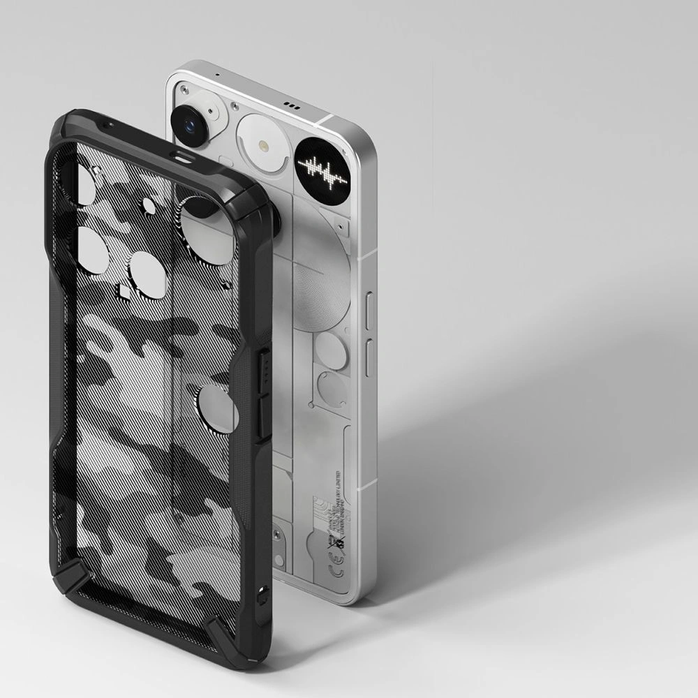 Kryt Ringke Fusion-X Nothing Phone (3) Camo Black