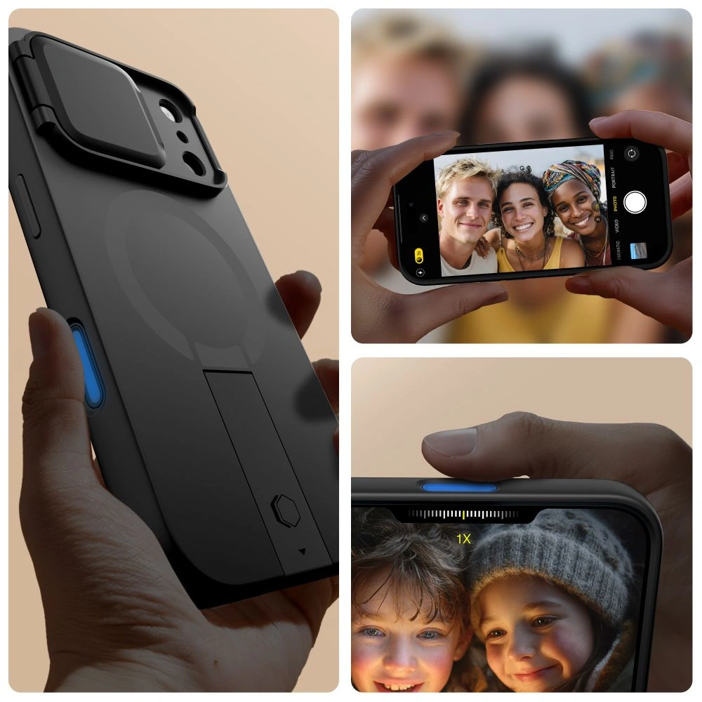 Kryt Tech-Protect Kevlar Aura MagSafe Apple iPhone 17 Pro Black