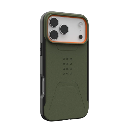Kryt UAG Urban Armor Gear Civilian MagSafe Apple iPhone 17 Pro Max MagSafe (olive/orange)