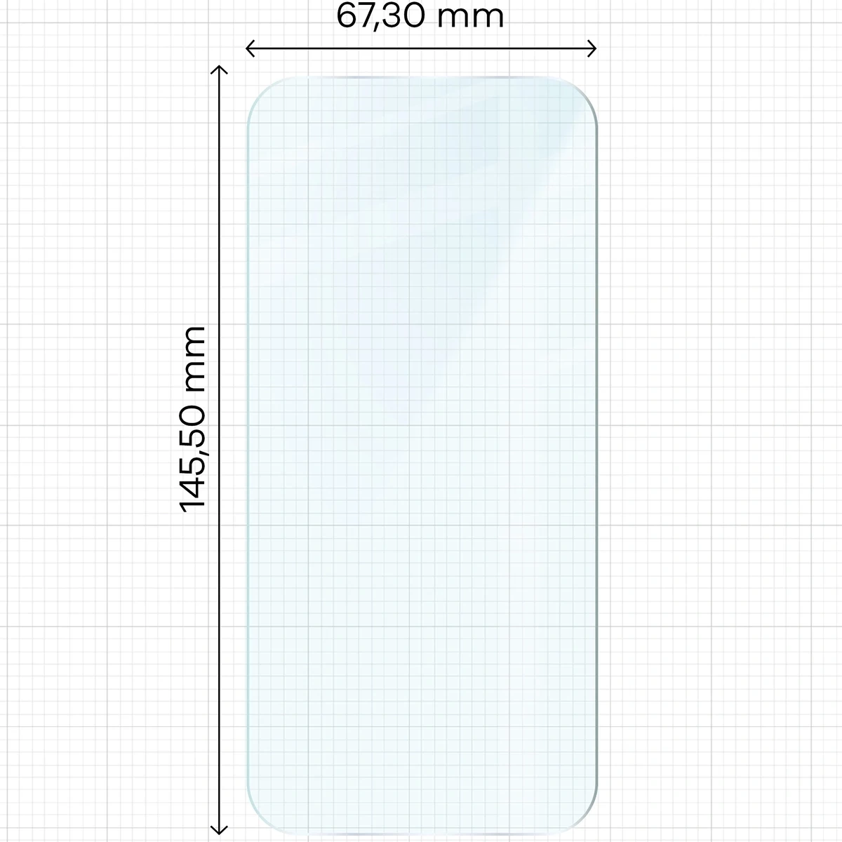 Kryt BIZON Clear 3x screen glass + camera glass Apple iPhone 17