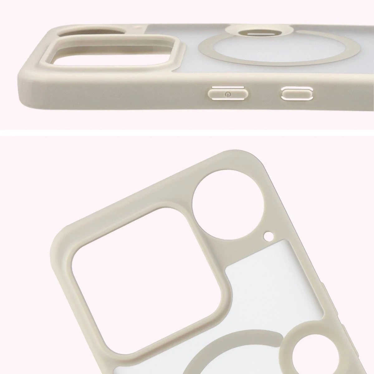 Kryt Bizon Case MatteO Magnetic Nothing Phone (3) smoky beige