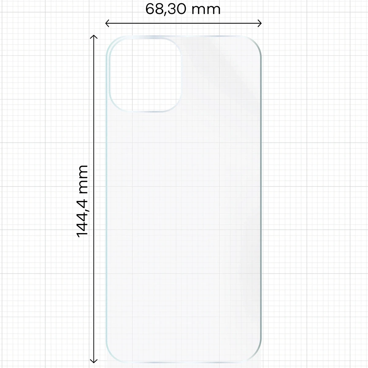 Ochranné sklo Bizon Glass Hydrogel Apple iPhone 15